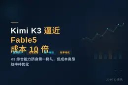 Kimi K3逼近Fable5成本10倍