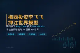 梅西投资李飞飞押注世界模型