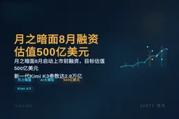 月之暗面8月融资估值500亿美元