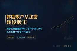 韩国散户从加密转投股市