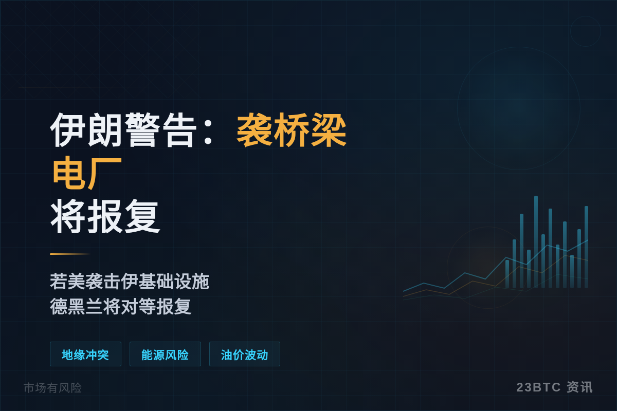 伊朗警告:袭桥梁电厂将报复插图1 伊朗警告:袭桥梁电厂将报复