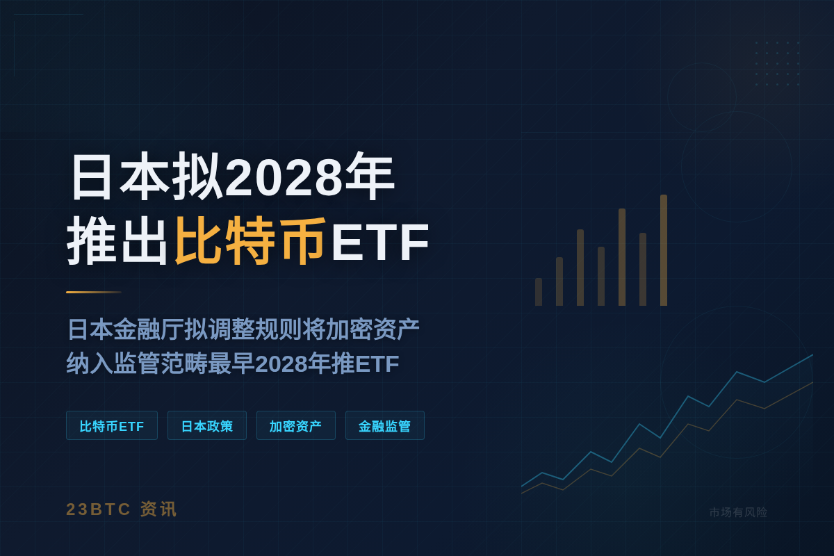 日本拟2028年推出比特币ETF插图1 日本拟2028年推出比特币ETF