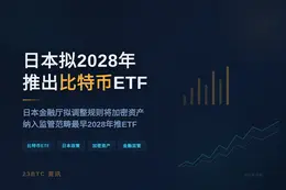 日本拟2028年推出比特币ETF