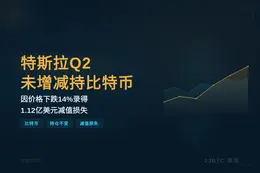 特斯拉Q2未增减持比特币