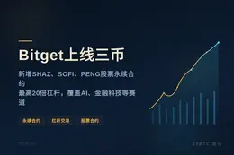 Bitget上线三币