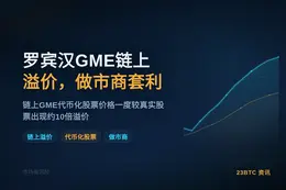 罗宾汉GME链上溢价，做市商套利