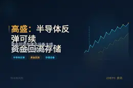 高盛：半导体反弹可续，资金回流存储