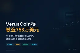 VerusCoin桥被盗753万美元