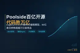 Poolside百亿开源代码胜万亿