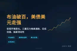 布油破百，美债破4.7%，美元破101
