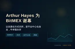 Arthur Hayes为BitMEX关停谢幕