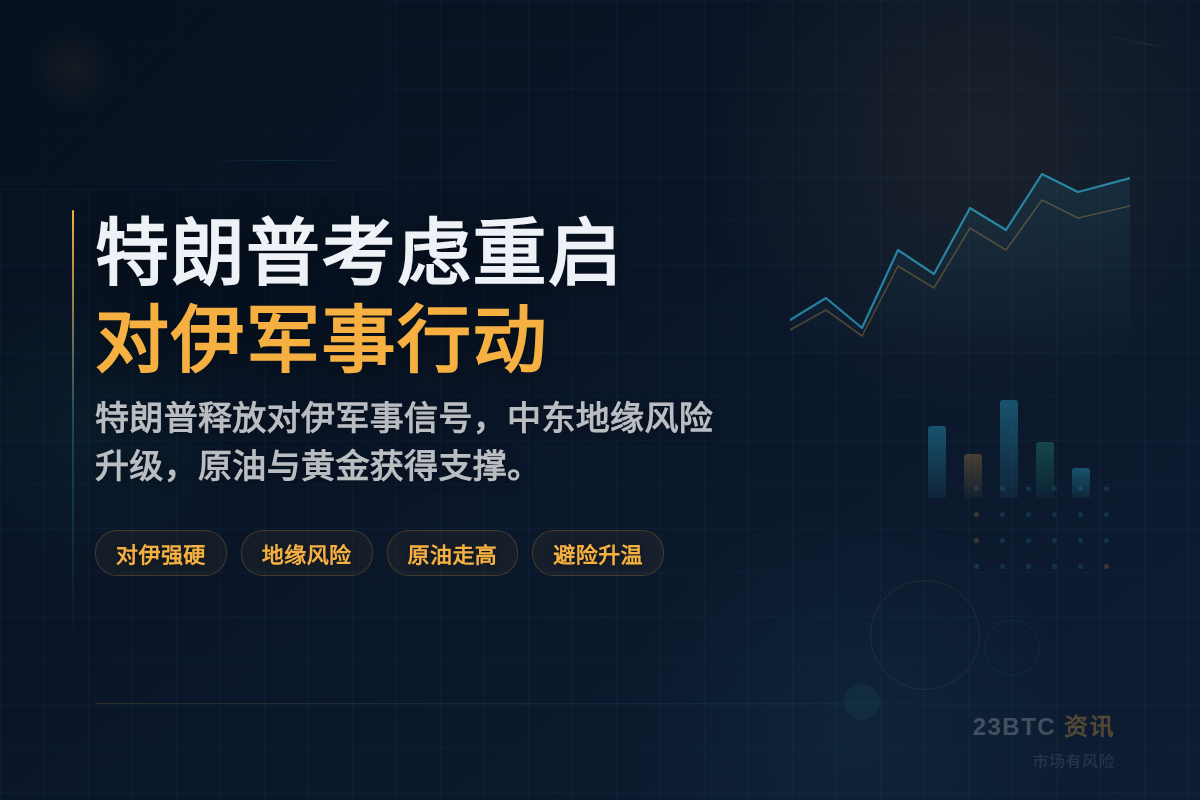 特朗普考虑重启对伊军事行动插图1 特朗普考虑重启对伊军事行动