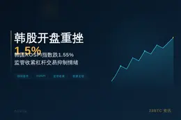 韩股开盘重挫1.5%