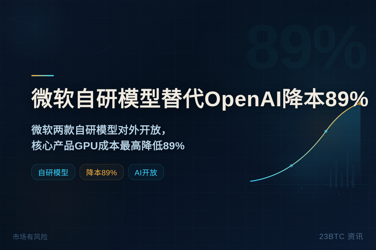 微软自研模型替代OpenAI降本89%插图1 微软自研模型替代OpenAI降本89%