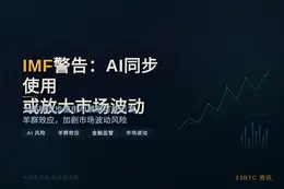 IMF警告：AI同步使用或放大市场波动