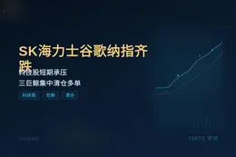 SK海力士谷歌纳指齐跌