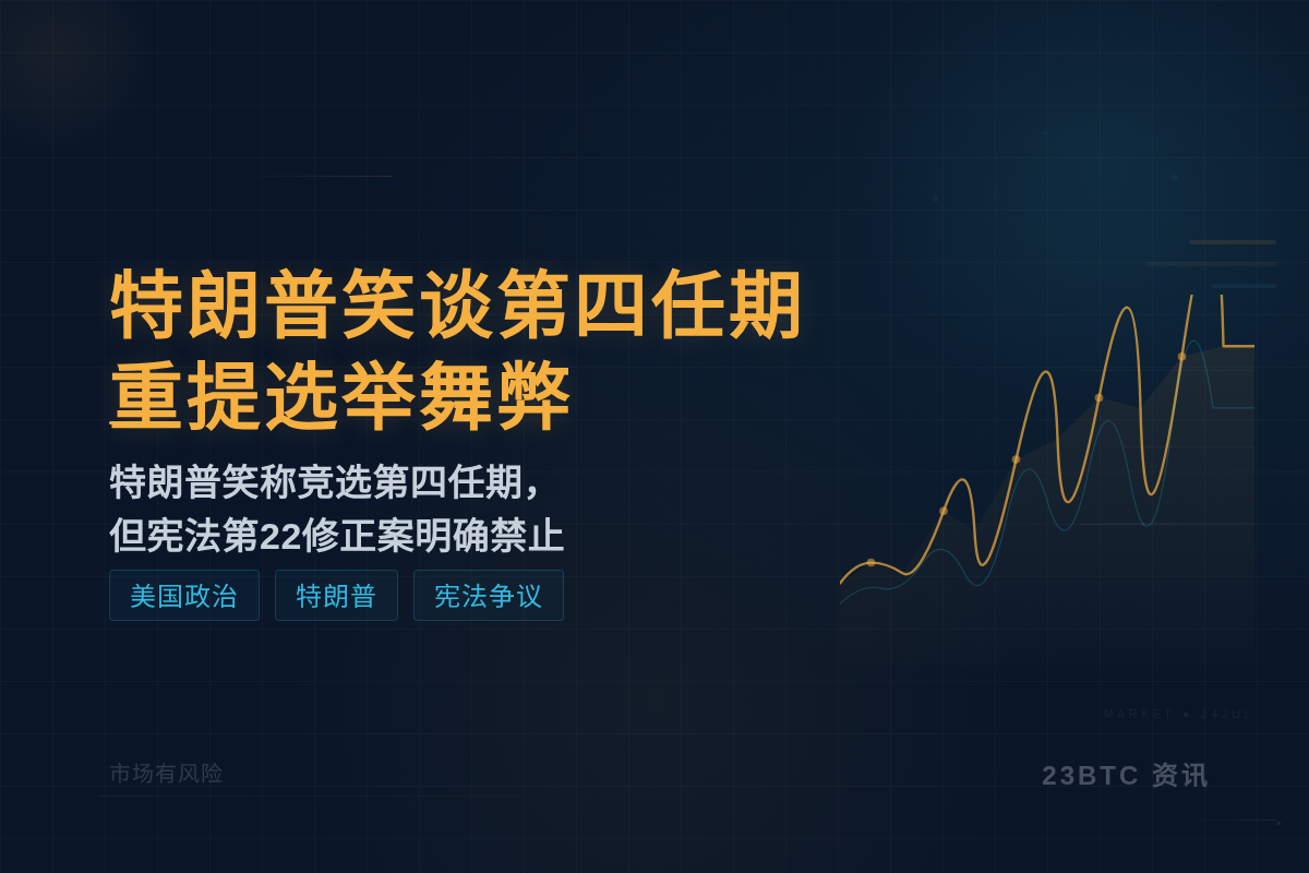 特朗普笑谈第四任期,重提选举舞弊插图1 特朗普笑谈第四任期,重提选举舞弊