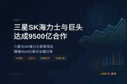 三星SK海力士与巨头达成9500亿合作