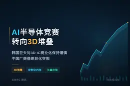AI半导体竞赛转向3D堆叠