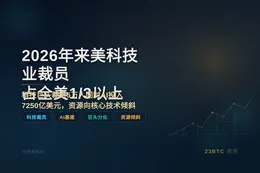 2026年来美科技业裁员占全美1/3以上