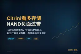 Citrini看多存储：NAND负面过誉，闪迪低价是策略