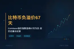 比特币负溢价67天，美购买力低迷