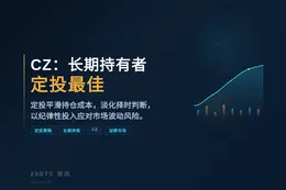 CZ：长期持有者定投最佳