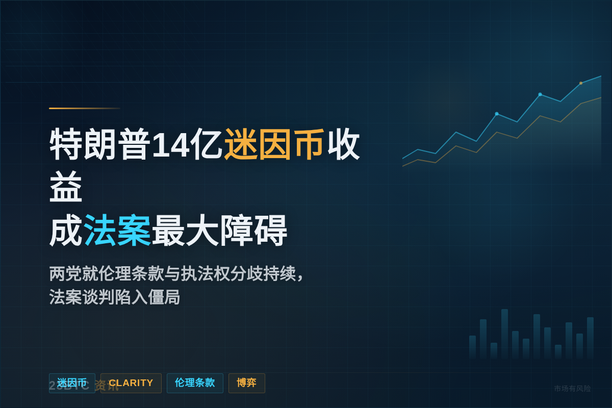 特朗普14亿迷因币收益成法案最大障碍插图1 特朗普14亿迷因币收益成法案最大障碍