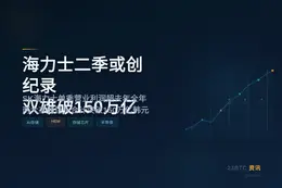海力士二季或创纪录 双雄合计破一百五十万亿
