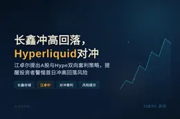 长鑫冲高回落，Hyperliquid对冲