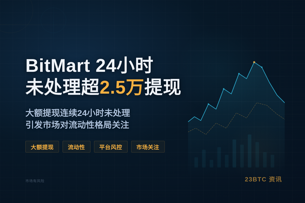 BitMart 24小时未处理超2.5万提现插图1 BitMart 24小时未处理超2.5万提现