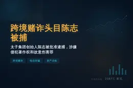 跨境赌诈头目陈志被捕