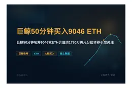 巨鲸50分钟买9046 ETH超1780万