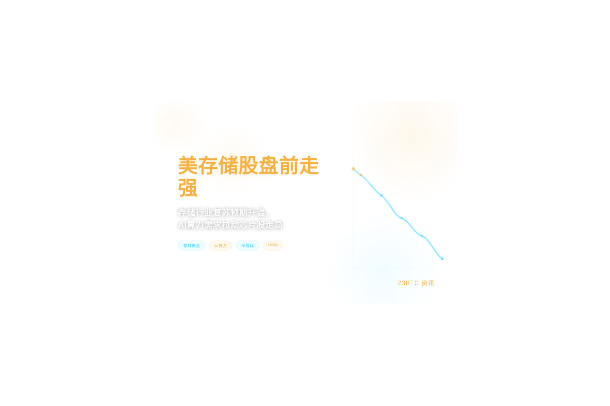 美存储股盘前走强