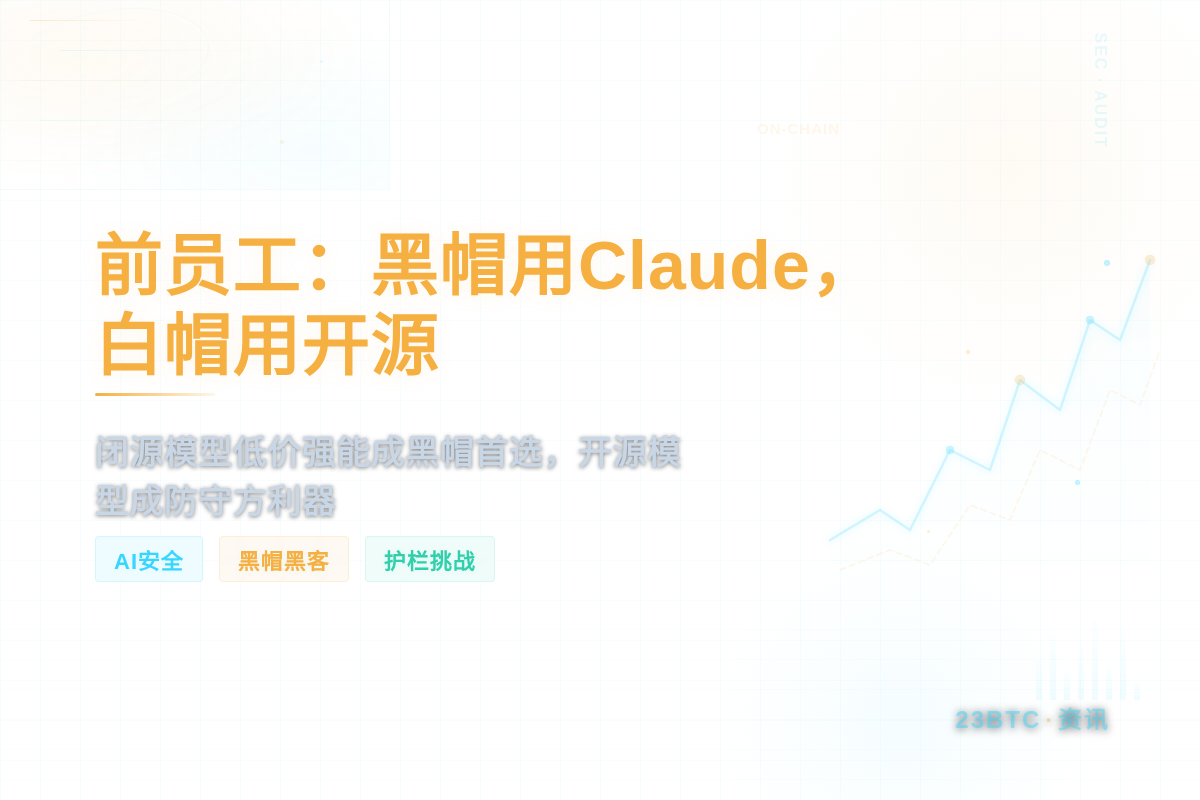 前员工：黑帽用Claude，白帽用开源