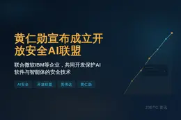 黄仁勋宣布成立开放安全AI联盟