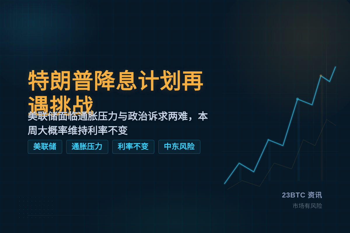 特朗普降息计划再遇挑战