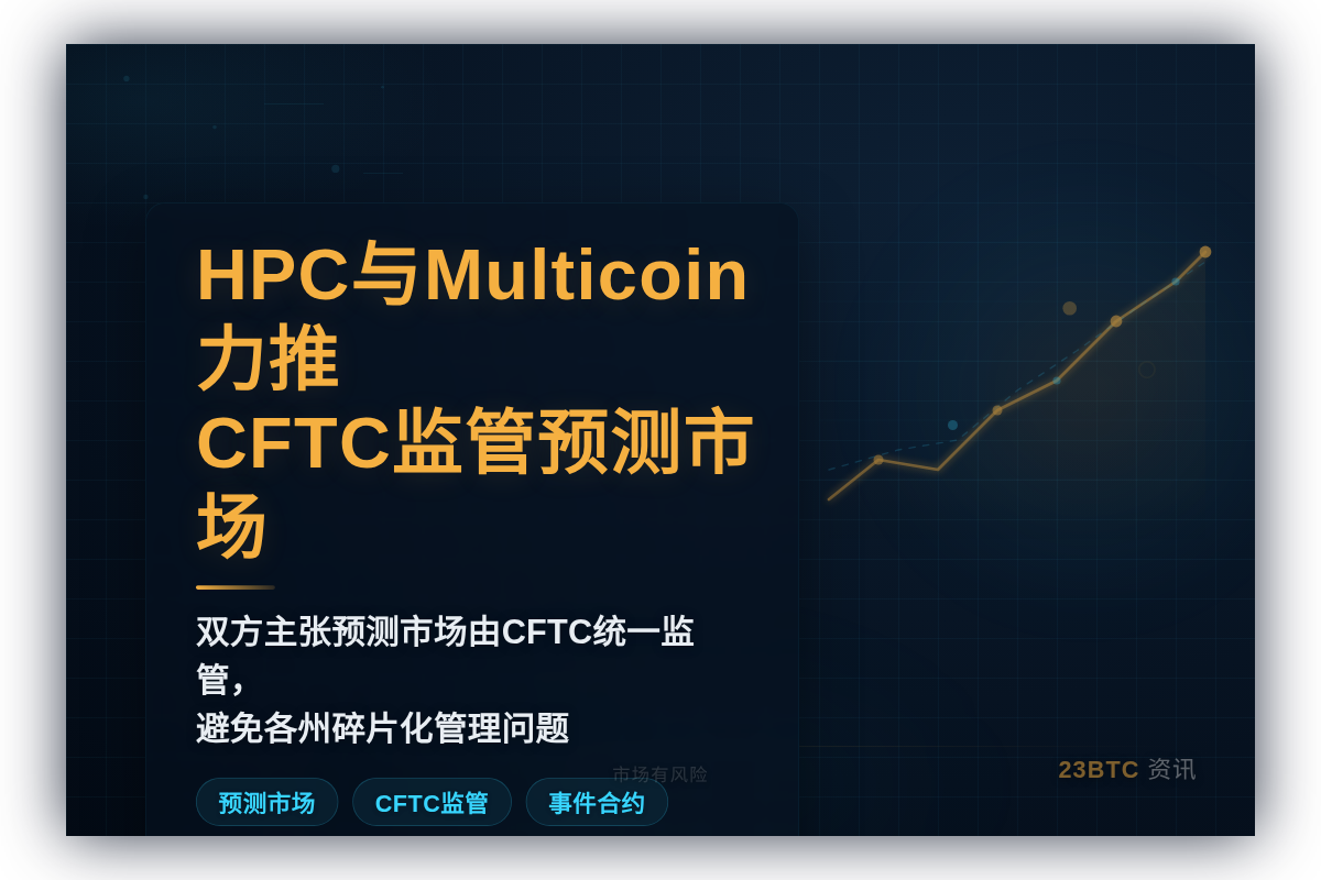 HPC与Multicoin力推CFTC监管预测市场
