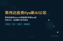英伟达投资Ilya新AI公司