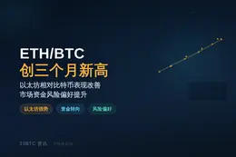 ETH/BTC创三个月新高