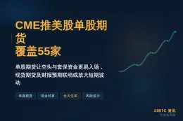 CME推美股单股期货，覆盖55家