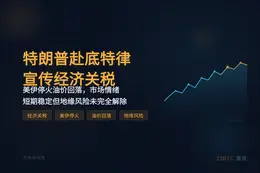 特朗普赴底特律宣传经济关税