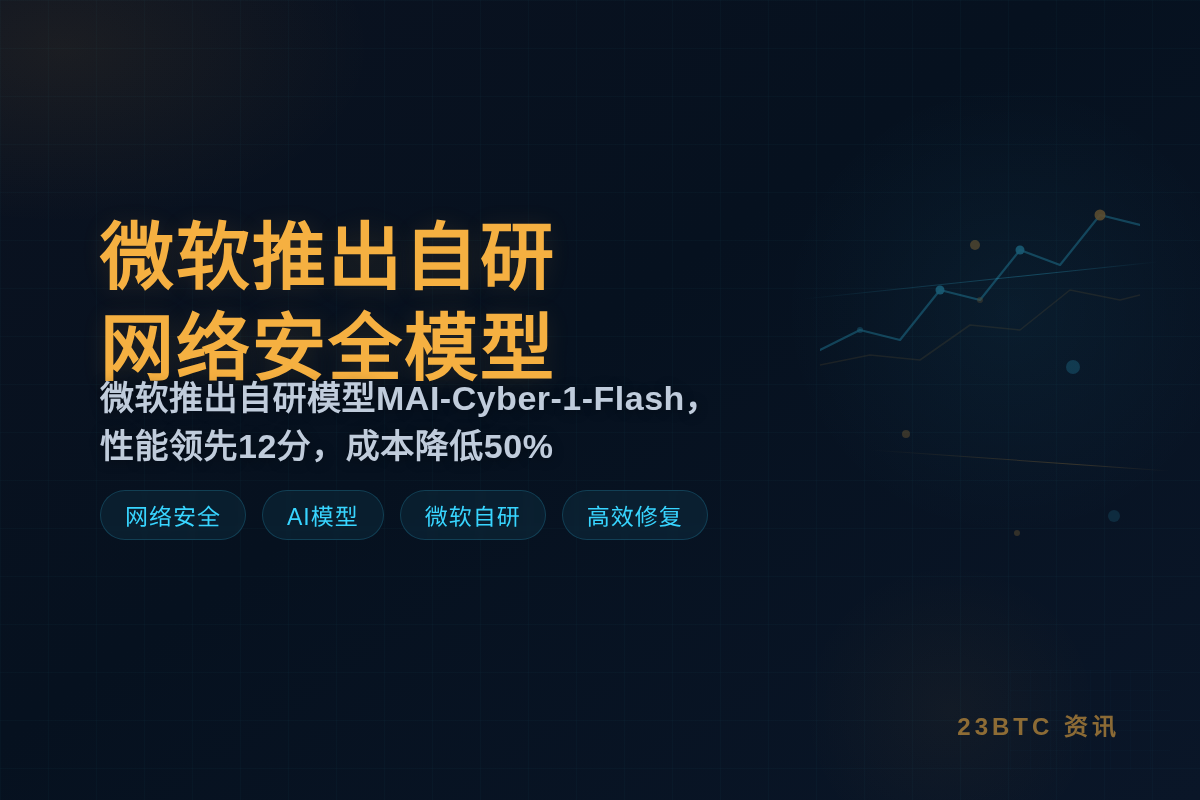 微软推出全新自研网络安全模型