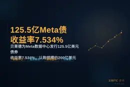 125.5亿Meta债收益率7.534%