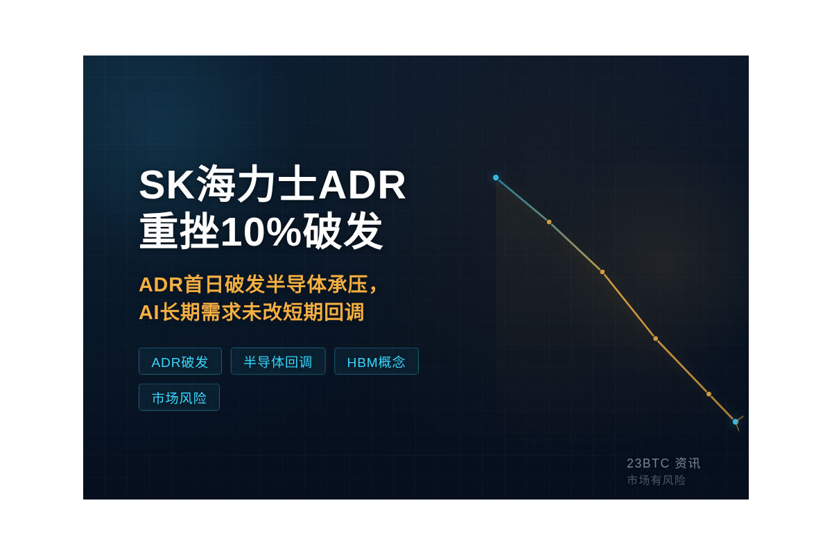 SK海力士ADR重挫10%破发