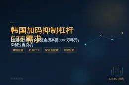 韩国加码抑制杠杆ETF需求