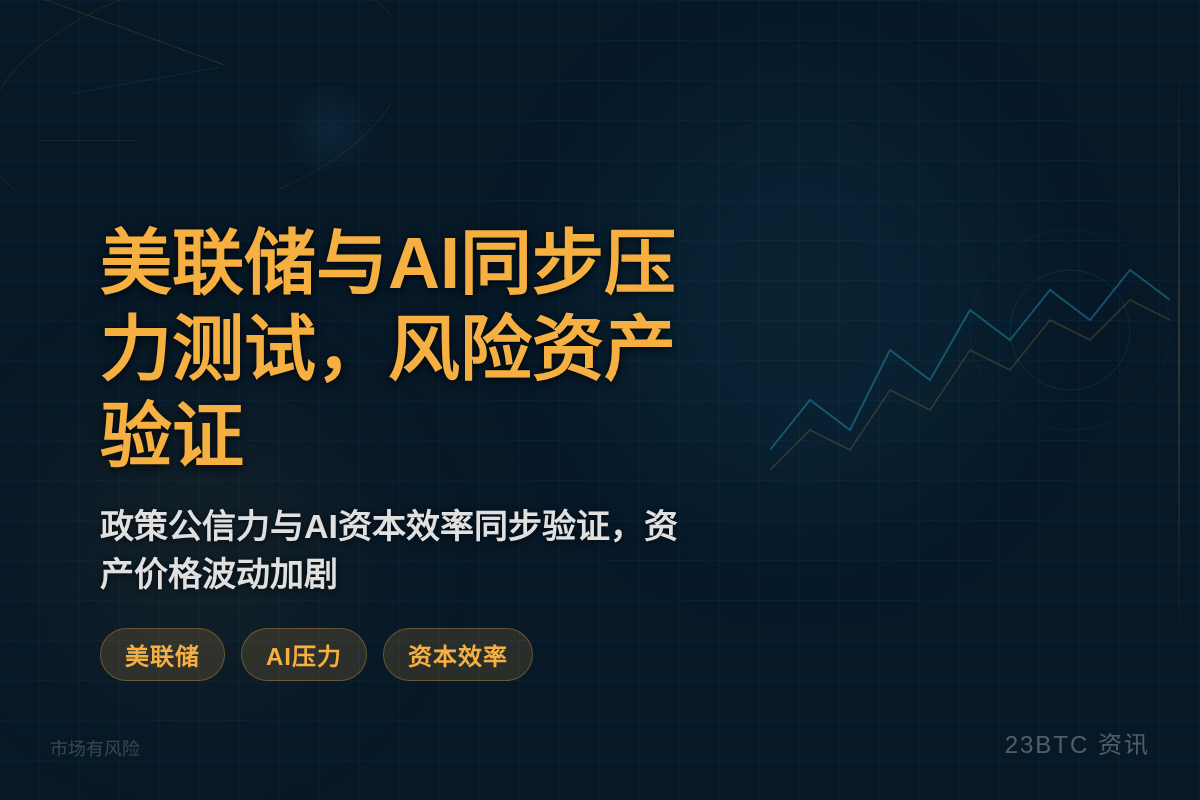 美联储与AI同步压力测试，风险资产验证