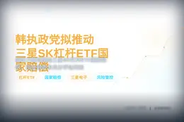 韩执政党拟推动三星SK杠杆ETF国家赔偿