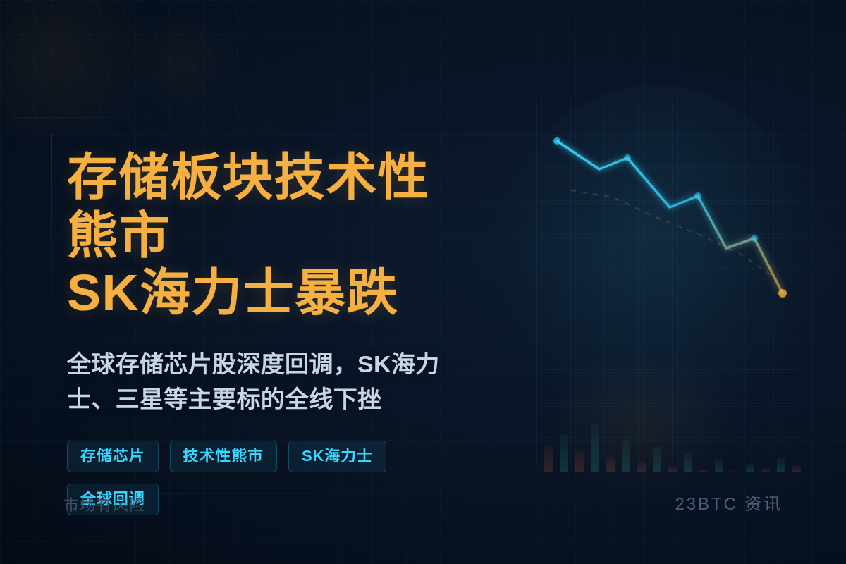 存储板块技术性熊市，SK海力士暴跌