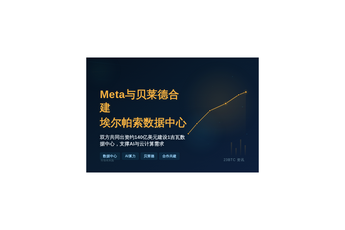 Meta与贝莱德合建埃尔帕索数据中心插图1 Meta与贝莱德合建埃尔帕索数据中心